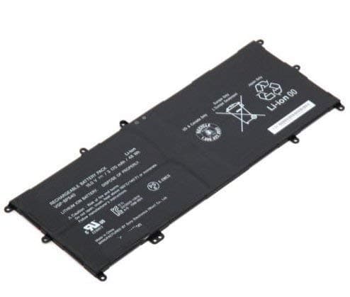 Image of VGP-BPS40 Laptop Battery Compatible for Sony Vaio Flip SVF 15A SVF15N17CXB 14A SVF14NA1UL - 15.0V 48Wh/3170mAh