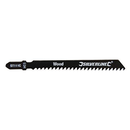 Image of Silverline 227921 Jigsaw Blades for Wood 5pk ST111C