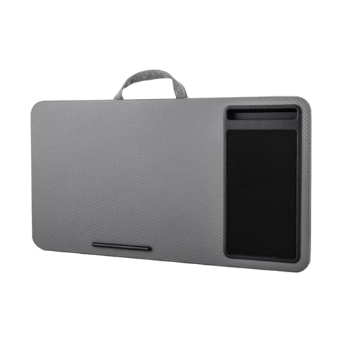 Image of LN COZY CORNER Laptop Tray 57.5x30.5x6cm – Large Lap Desk with Cushion & Built-in Mouse Pad – Ergonomic Laptop Stand for Bed, Sofa, Floor – Portable & Space-Saving Design for Work, Study, Gaming