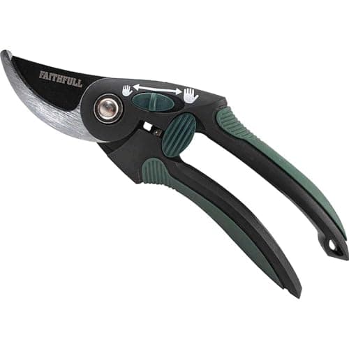 Image of Faithfull FAICOUBYP8 Countryman Bypass Secateurs - 215mm (8in) Cutting Cap: 16mm (5/8in)