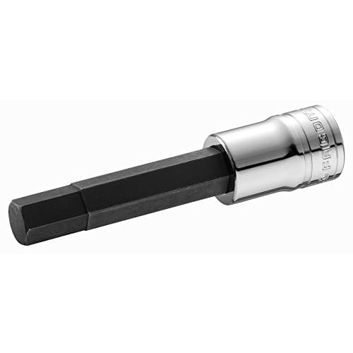 Image of FACOM SHP.10LA Series SHP.La 1/2" Drive Long and Extra-Long Reach Metric Hexagon Bit Socket, 10 mm Size, 140 mm Length