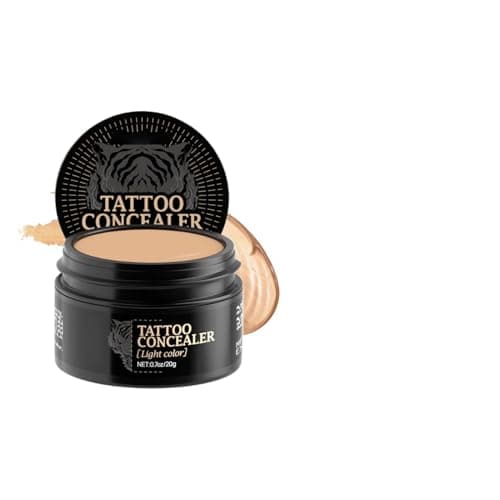 Image of Full Coverage Body Concealer 20g Waterproof Makeup Tattoo Scars Bruises Vitiligo | Long Lasting Sweat Resistant Skin Camouflage Cream For Men