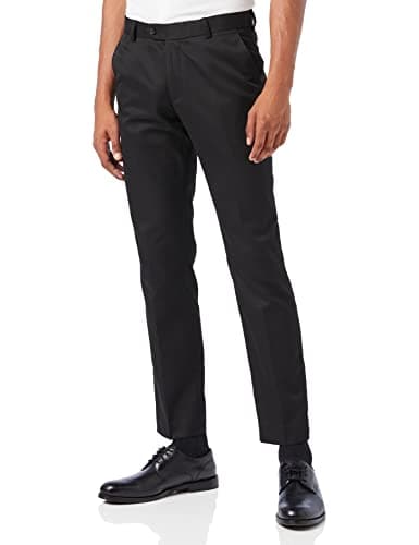 Image of Smart Classic Men's Trousers SF (36L [36W / 33L], Black)