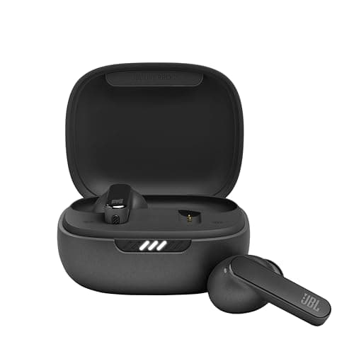 Image of JBL Live Pro 2 TWS In-Ear Bluetooth Headphones, Water-Resistant Noise-Cancelling Earphones with 40 Hours of Battery Life, Black