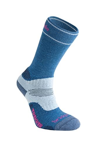 Image of Bridgedale HIKE Midweight Merino Performance Boot Original-Women's- Small-Blue / Sky