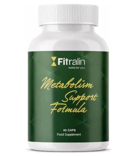Image of Fitralin Metabolism Support Formula Capsules – Daily Metabolic Support Food Supplement – Premium Botanical Blend – 60 Capsules – Designed for Everyday Wellness