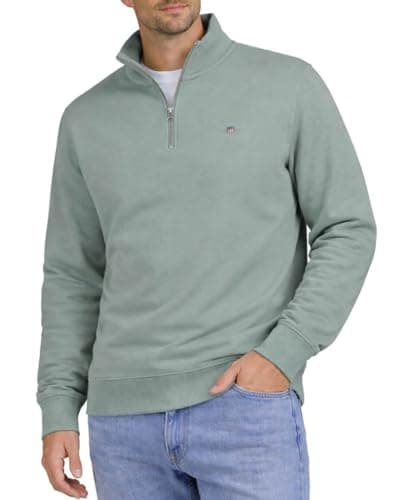 Image of GANT REG Shield Half Zip Sweat