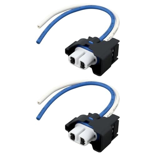 Image of The Lord of the Tools 2pcs 2 Pin Car H8 H11 Bulb Fog Light Plug Compatible with Ford Focus Fiesta S-Max C-Max