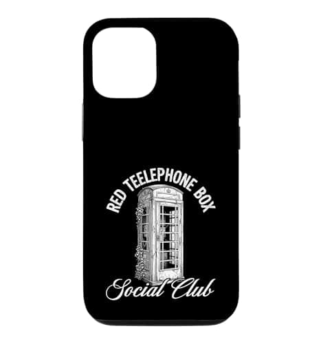 Image of Red Telephone Box Case for iPhone 12/12 Pro