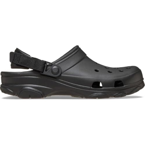 Image of Crocs All-Terrain Clog Black/Black Size 11 UK Men