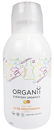 Image of Organii Oral Care Aloe Mouthwash, Citrus 500 ml