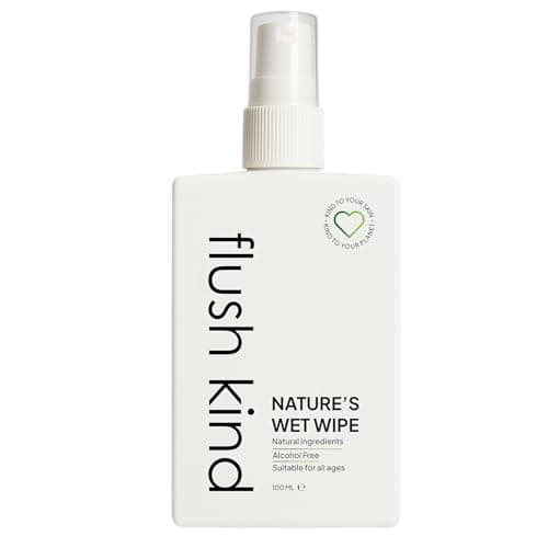 Image of Flush Kind® Toilet Wipe Gel Lotion, Eco-Friendly, Flushable Toilet Wipe Alternative, Moist Wipe, Cleansing, Vegan, Cruelty Free 100ml
