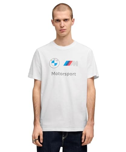 Image of BMW MMS Ess Logo Tee Puma Black