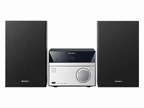 Image of Sony CMT-SBT20 Compact Hi-Fi System with CD Bluetooth NFC - Black/Silver