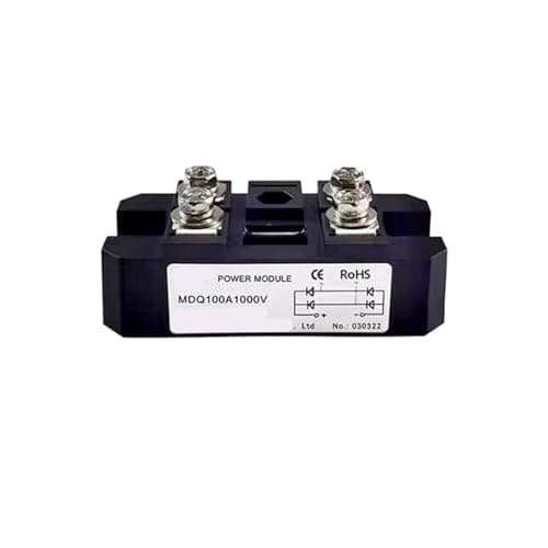 Image of Voltage Regulator MDQ100A-MDQ100A single-phase rectifier bridge AC-DC module 100Amp 160 Voltage Regulator Rectifier(MDQ100A 1000V)