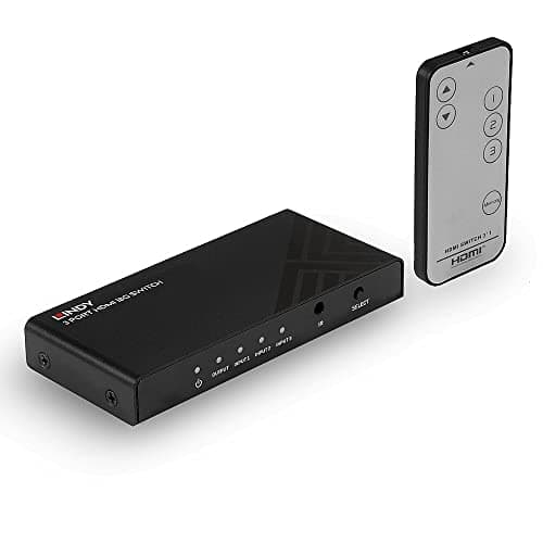 Image of Lindy 3 Port HDMI 18G Switch