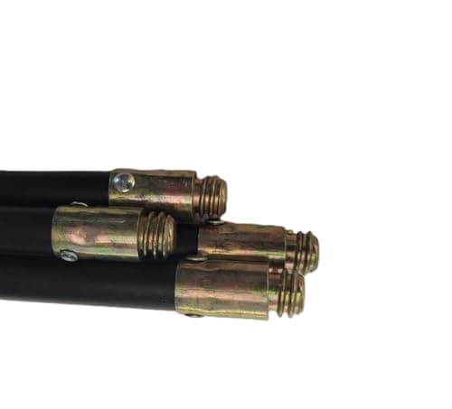 Image of Equip247uk Drain Rods 4 Piece Set - 4 x 910mm Drain Rod Extension Set