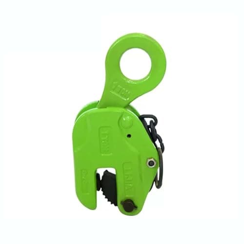 Image of Lifting Tool Vertical Plate Clamp Heavy Duty Durable Lifting Clamps Jaw Adjustable for Rigging Construction Marine Use Adjustable(1T)