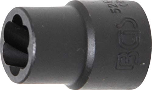 Image of BGS 5266-13 | Twist Socket (Spiral Profile) / Screw Extractor | 12.5 mm (1/2") Drive | 13 mm