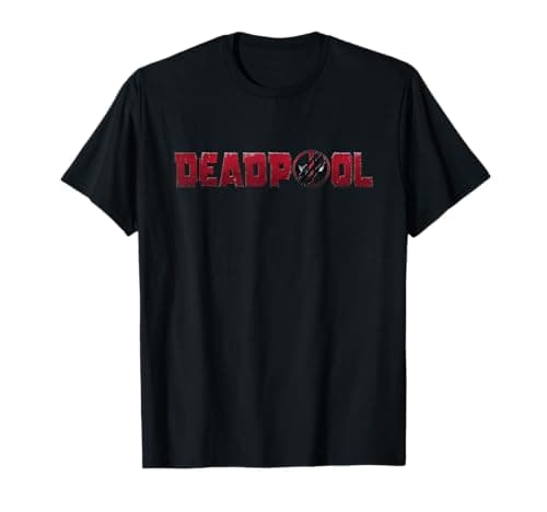 Image of Marvel Studios Deadpool & Wolverine Logo Claw Slash Symbol T-Shirt