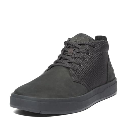 Image of Timberland Men's Davis Square F/L Chukka Sneaker, Black, 6.5 UK