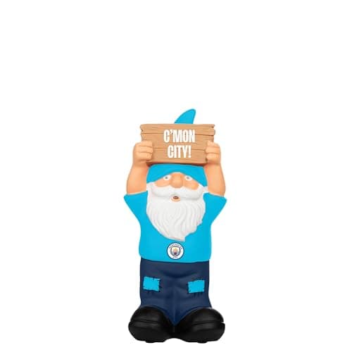 Image of FOCO Officially Licensed Manchester City FC Slogan Sign Gnome