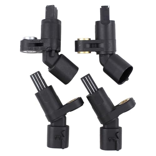 Image of HouYeen Pack of 4 Front and Rear Left and Right ABS Wheel Speed Sensors for V-W Bora mk1 Caddy mk2 Corradd Golf mk3 mk4 Lupo New Beetle Passat B3 B4 Polo mk3 Vento Au-di A3 8L TT 8N Sko-da Octavia
