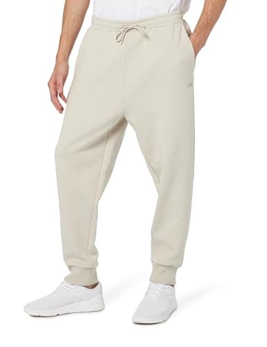 Image of BOSS Men's Hadiko Jersey Trousers, Light beige271., L