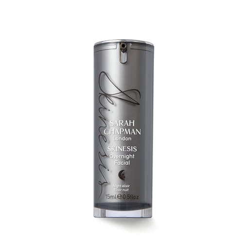 Image of Sarah Chapman Skinesis Overnight Facial Elixir Face Oil, 15ml – Re-Plumps Skin, Softens Lines, with Vitamins A & C to Rejuvenate & Brighten