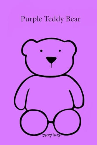 Image of Purple Teddy Bear