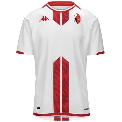 Image of Kappa Kombat Home Bari 23-24, Home Jersey White/Red, XL, Men