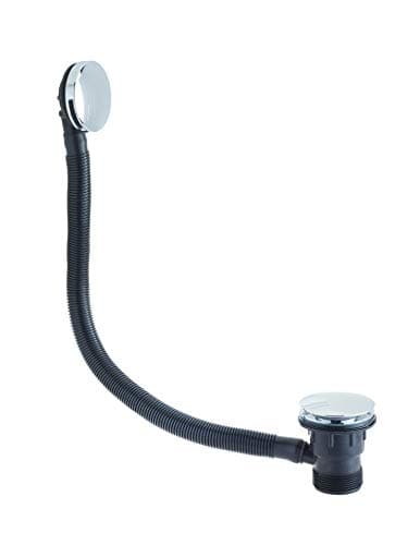 Image of Bristan W BATH03 C Round Clicker Bath Waste with Overflow C, Chrome