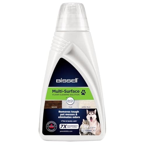 Image of BISSELL Multi-Surface Pet Floor Cleaning Solution with Febreze, For BISSELL Multi-Surface Cleaners, 1L, Designed to tackle everyday pet messes on sealed hard floors, 2550