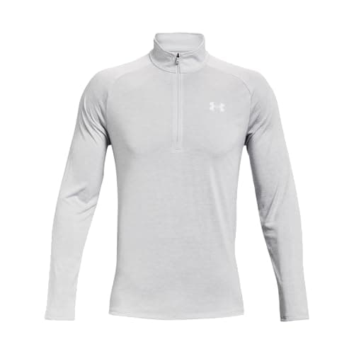 Image of Under Armour Men Tech 2. 1/2 Zip, Versatile Warm Up Top for Men, Light and Breathable Zip Up Top for Working Out