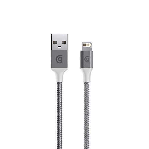 Image of Griffin 5 ft Lightning Premium Charging Cable - Silver