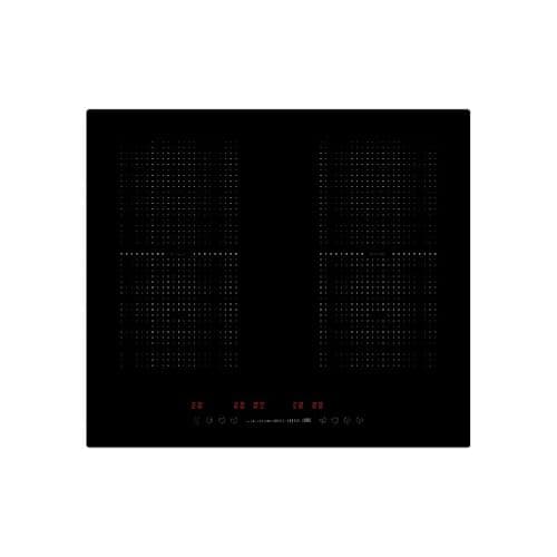 Image of Cookology Essentials AEIHFX60T 60cm Flex Induction Hob - Electric Hob with 4 Flexible Zones - Touch Slider Controls - 14 Power Levels - Boost & Keep Warm - Timer - Child Safety Lock - Black
