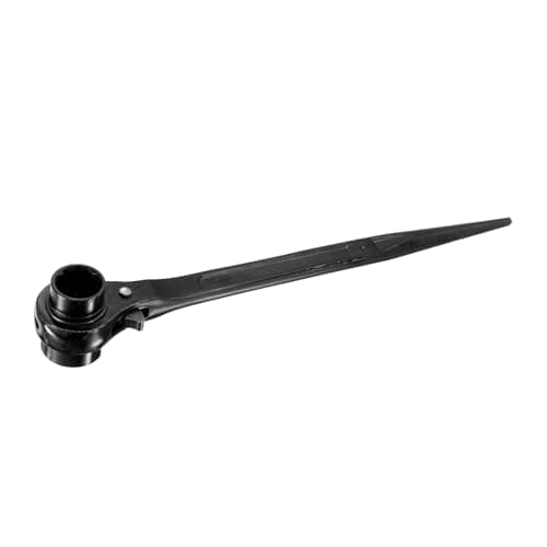 Image of sourcing map 24 x 30mm Hexagon Scaffold Podger Ratchet Spanner Ratcheting Socket Wrench Tool (Black)