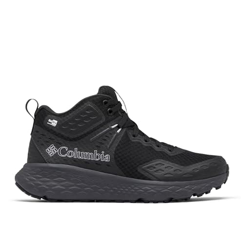 Image of Columbia Men's Konos TRS Outdry Mid, Waterproof Mid Rise Trekking and Hiking Boots, Black/Shark, 10