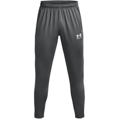 Image of Under Armour Men's Challenger Training Pant, Stretchy and Lightweight Men's Tracksuit Bottoms. Comfortable Joggers for Training and Athletics,Castlerock / / White,LG