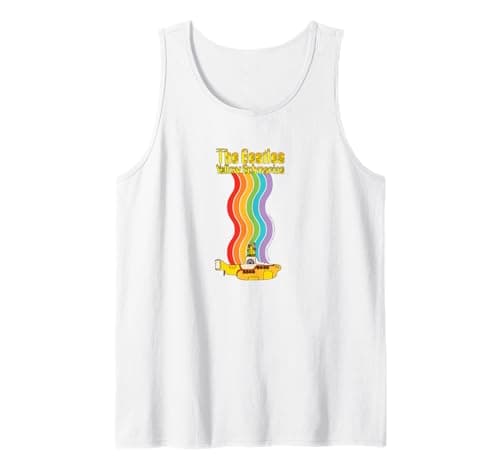Image of The Beatles - Yellow Submarine Rainbow Tank Top