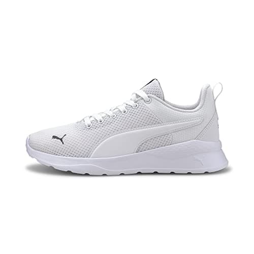 Image of PUMA Unisex Kids Anzarun Lite Jr Sneaker, Puma White Puma White, 5 UK