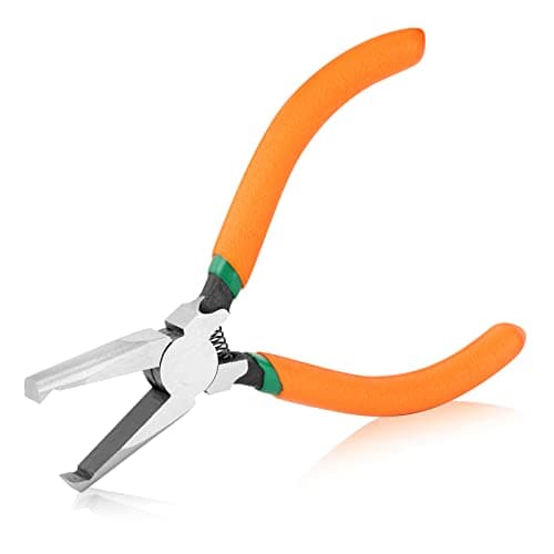 Image of SPEEDWOX Transverse End Cutter with Flush Jaw SMT/SMD Chip Cutters 6 Inches End Cutting Pliers Side Cutting Pliers with Spring Nipper End Cutter for Hard-to-Reach Places