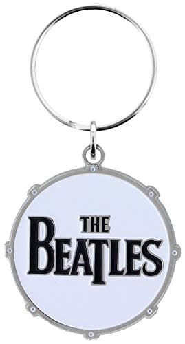 Image of All Metal Die-Cut Drum Logo Keyring