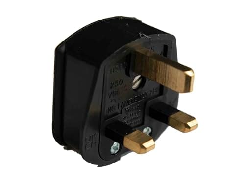 Image of DENCON 13A 3 PIN RUBBER PLUG BLACK