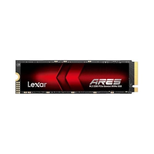 Image of Lexar ARES 512GB SSD, M.2 2280 PCIe Gen4x4 1.4 Internal NVMe SSD, Up to 7,200MB/s Read, Internal Solid State Drive for PS5, PC, Laptop, Gamers, Creators, Professionals