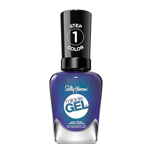 Image of Sally Hansen Miracle Gel, Hyp-Nautical, Gel-Like Nail Polish, NO UV Light Required, Chip-Resistant, Long Lasting - Up to 8 days, Easy to Use, Salon Quality Results, Vegan Formula, 14.7ml