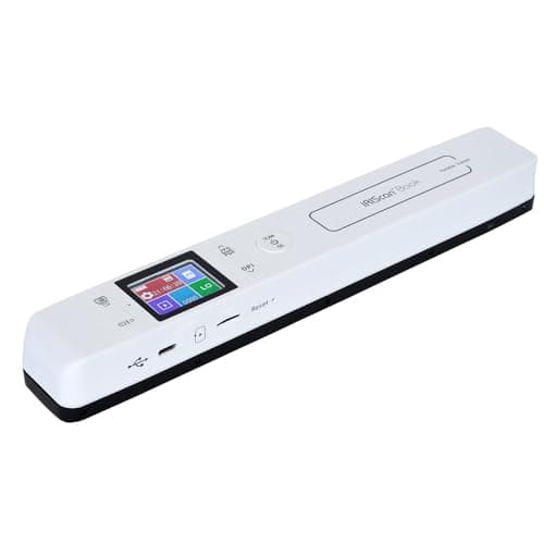 Image of IRIScan Dyslexic Book 7: Scanner rule | a4 document scanner | scan to Word, PDF, XLS | SD card | scan via USB | Win Mac