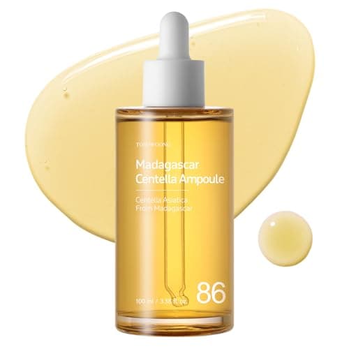 Image of TOSOWOONG Madagascar Centella 86% Ampoule, Lightweight Facial Serum with Centella Asiatica Extract, Gentle Daily Skincare for All Skin Types, Korean Skin Care, 100ml, 3.38 fl.oz.