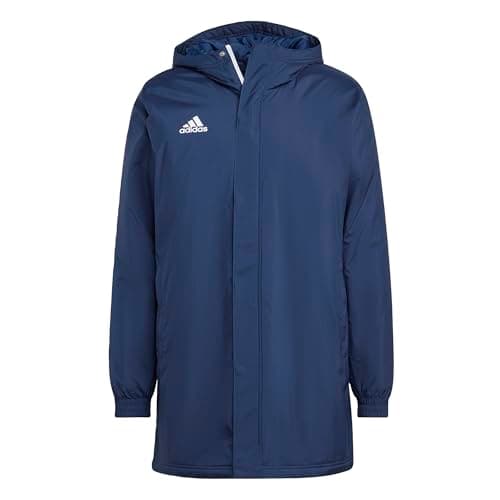 Image of adidas Men's Entrada 22 Stadium Jacket, Team Navy Blue 2, S