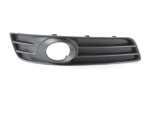 Image of TVP Trade Vehicle Parts.co.uk Compatible With Front Bumper Fog Grille Black Textured O/S Right A3 Standard Models 2008-2012 Not For S-Line